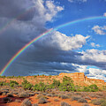 Canyonlands Double Rainbow After the Storm