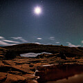 Moon Over Mesa Arch, Canyonlands by Moonlight