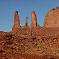 Three Sisters Monument Valley Light